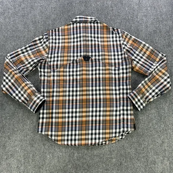 G-Star Raw Aero Phantom Check Plaid Long Sleeve Button Up Shirt Mens Medium - Picture 3 of 16